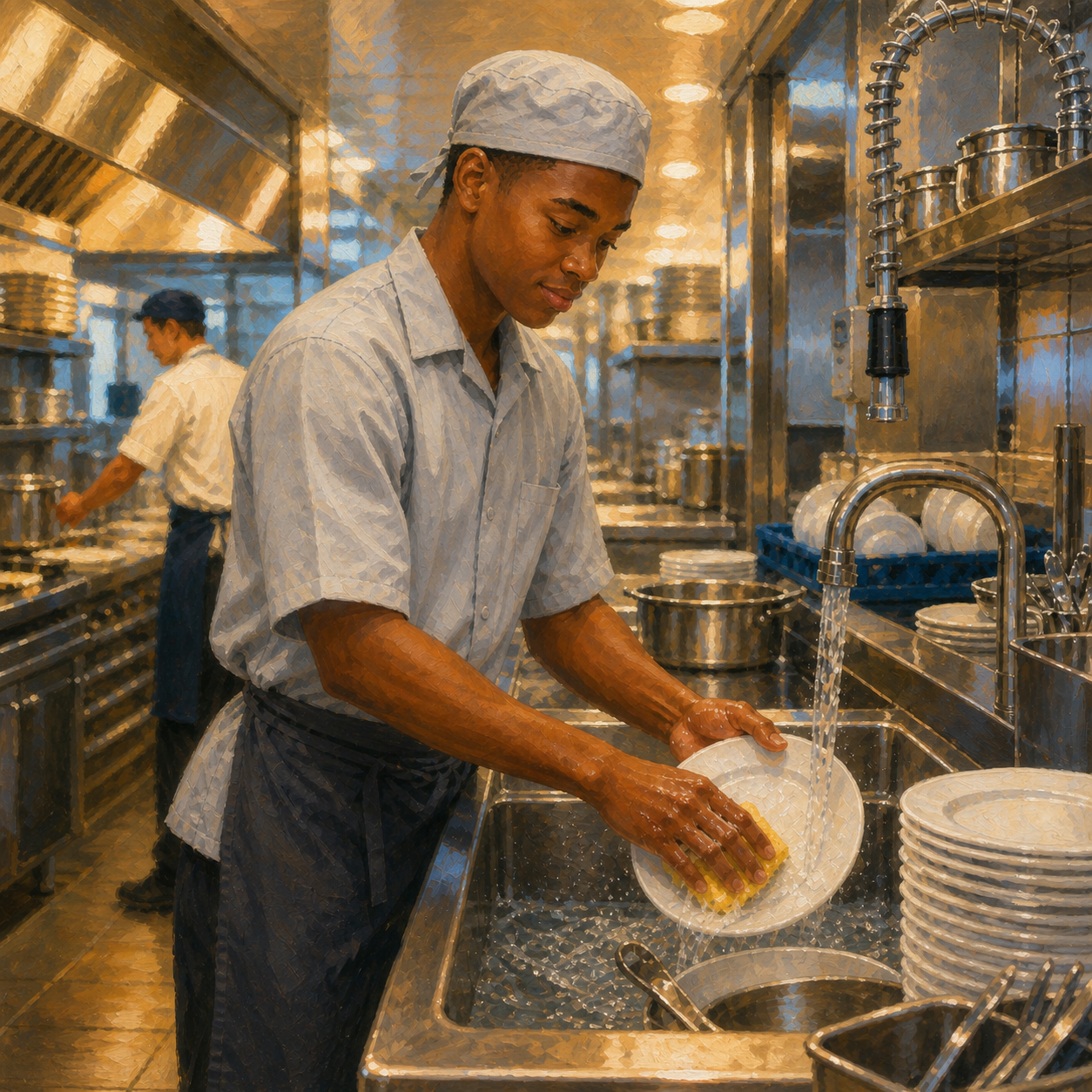 Kitchen Helper / Steward